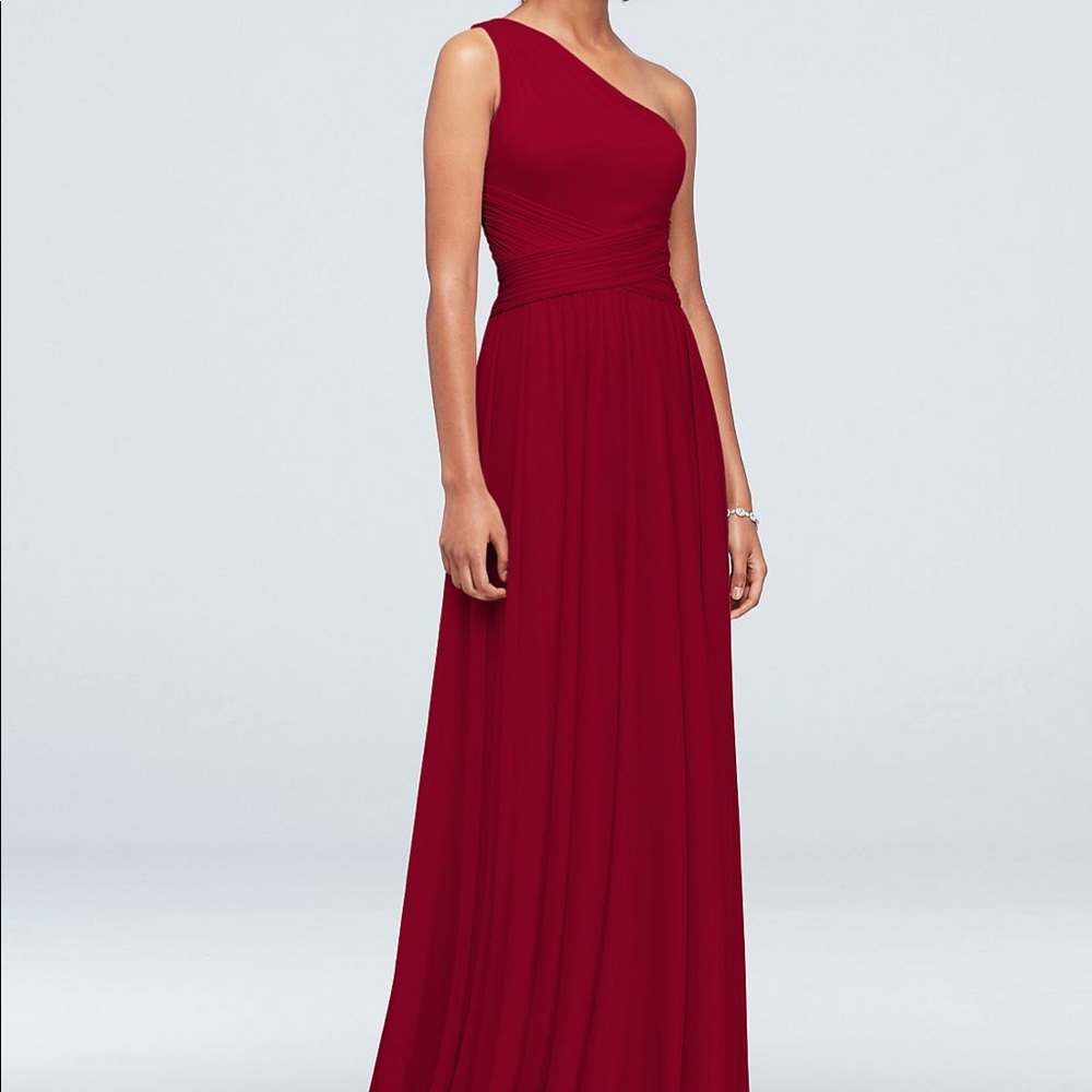 Davids Bridal - Apple Floor Length Gown
